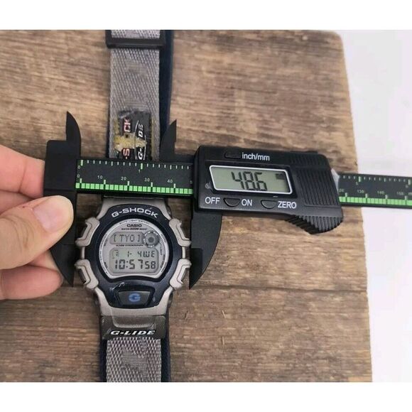 Casio G Shock DW-004 G-Lide Alarm Chronograph Y2K Vintage Watch - Picture 7 of 8